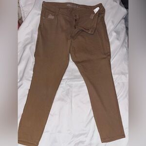Brown Skinny Pants